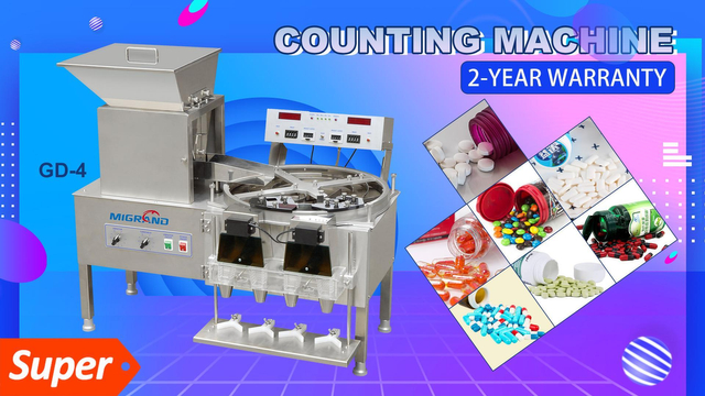 GD-4 Capsule Tablet Pills Counting Machine