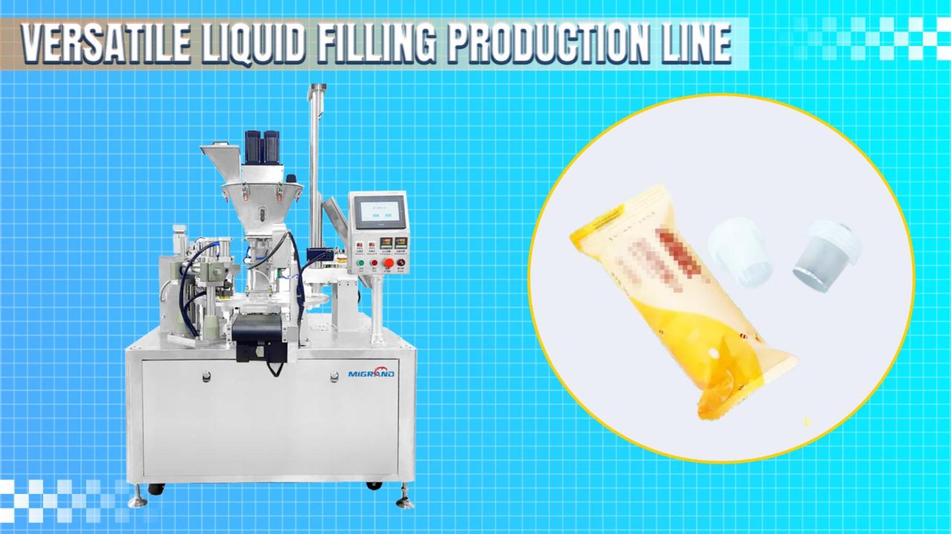 Viral Matcha Cap Filling & Packaging Line for Thai Client