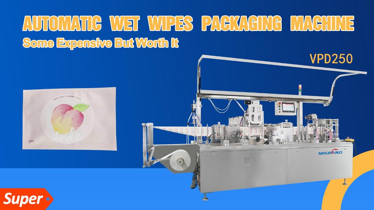 Wet Wipe Packaging Machine for Export To Russia