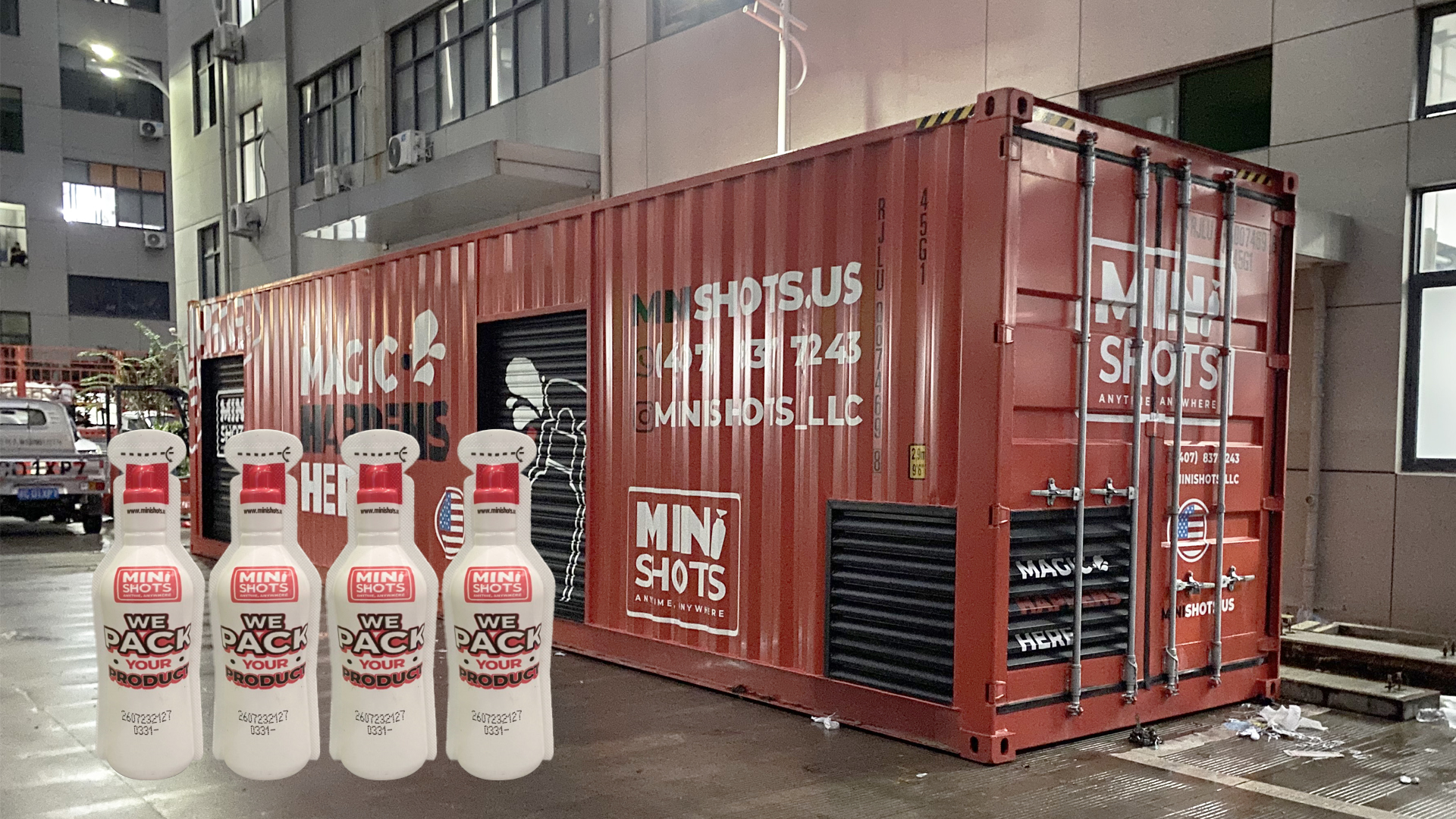 How to Create a Mobile Production Line for mini bottle