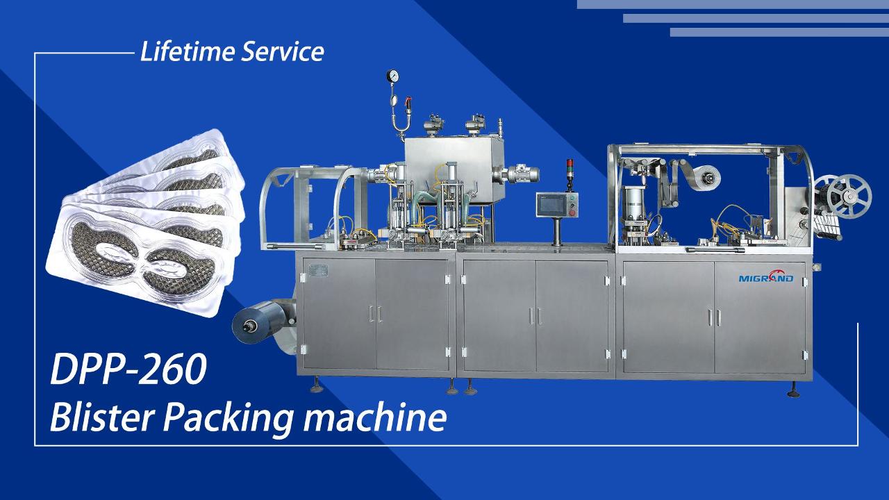 Carrageenan-based Hydrogel Eye Patches Blister Packaging Machine